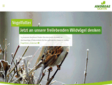 Tablet Screenshot of andreae-saaten.de